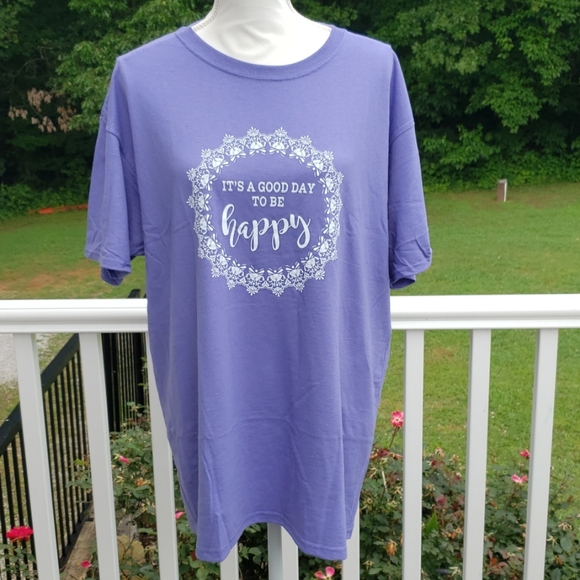 Jerzees Tops - 3🚨/$25 🆕️ IT'S A GOOD DAY TO BE HAPPY
